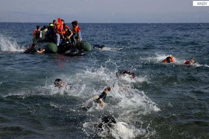 Boat capsizes off Mersin: 16 people died and 30 missing