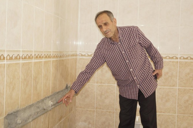 Batman’da hırsızlar camilerin musluklarını çaldı