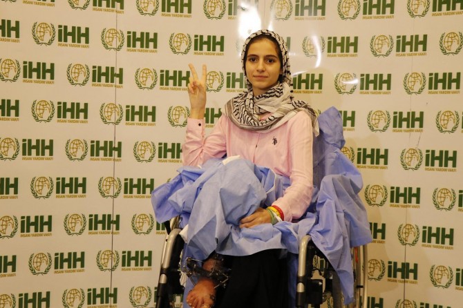 Ji ber ku min ala Filistînî vediguhast hatim hedefgirtin