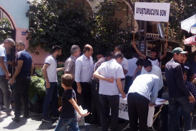 Batman’da uyuşturucu tacirlerine suç duyurusunda bulundular