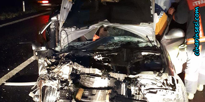 Ankara Pursaklar'da TIR taksiye arkadan çarptı: 2 ölü