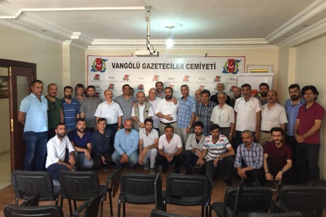 Vangölü Gazeteciler Cemiyetinin 9'uncu Olağan Genel Kurulu yapıldı