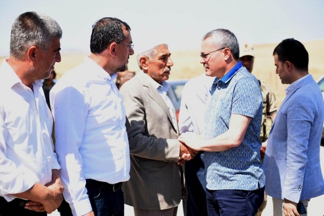 Batman Valisi Ahmet Deniz’den taziye ziyareti