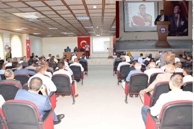 Viranşehir Kaymakamı Ömer Çimşit muhtarlarla görüştü