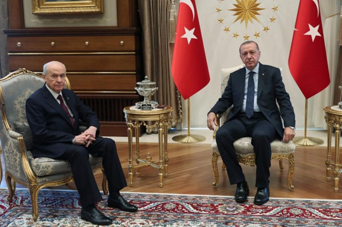 Erdogan û Bahçelî hevdîtin kirin