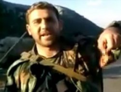 Esad askerlerinden vahşet