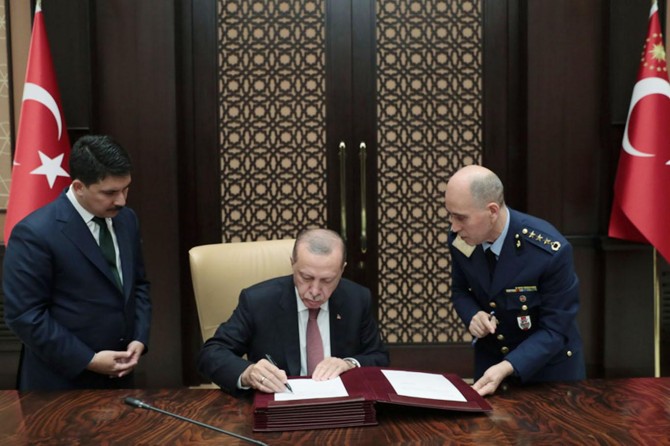 Yüksek Askeri Şura kararları imzalandı