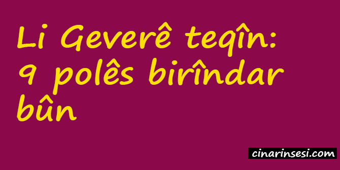Li Geverê teqîn: 9 polês birîndar bûn
