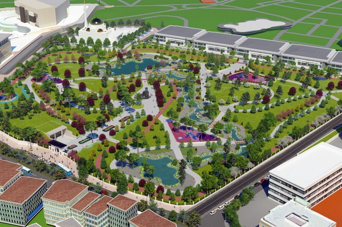 İlk Millet Bahçesi İstanbul'da yapılacak