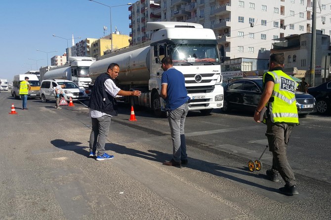 Mardin Kızıltepe'de TIR’ın çarptığı yaşlı adam feci şekilde can verdi