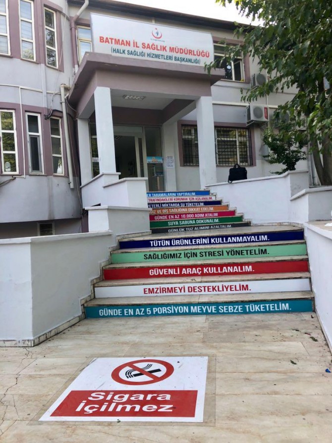 Batman’da sigara bırakma noktası oluşturuldu