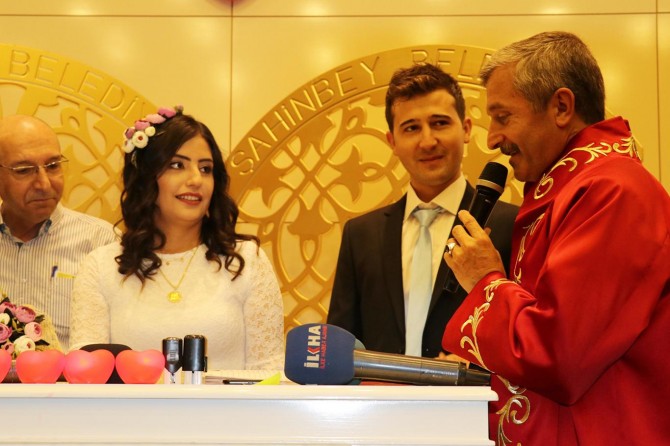 Gaziantep'te bugün 147 çift nikâh kıydı
