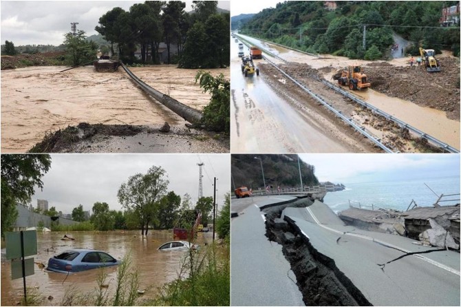 Flood in Turkiye's Ordu