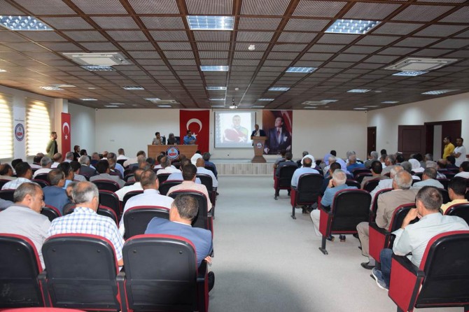 Şanlıurfa Viranşehir'de içme suyu genel sağlık sorunları toplantısı düzenlendi