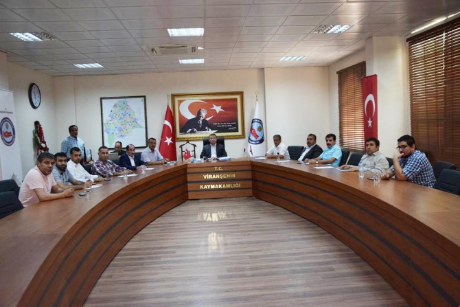 Viranşehir SYDV ağustos ayı mütevelli heyeti toplantısı yapıldı