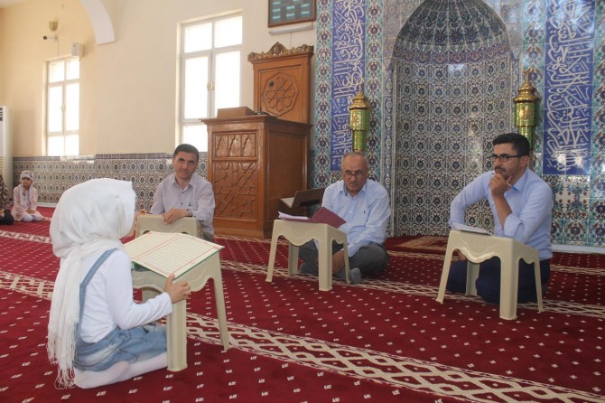 Silopi'de Kur’an-ı Kerim’i güzel okumak için yarıştılar