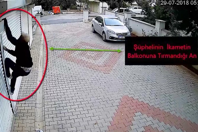 Gaziantep’te bir şüpheli hırsızlıktan tutuklandı