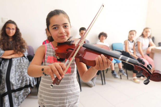 Van'da ücretsiz enstrüman kurslarına yoğun ilgi
