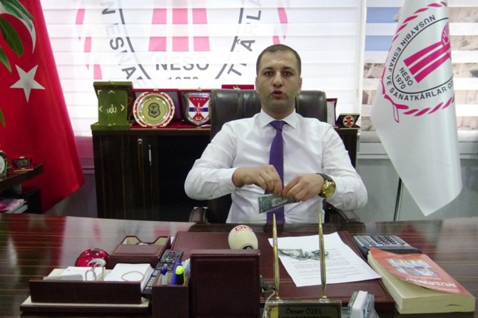 Nusaybin Esnaf ve Sanatkarlar Odasından dolara boykot çağrısı