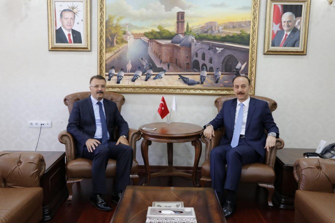 Başsavcı Öztoprak’tan Vali Erin’e ziyaret