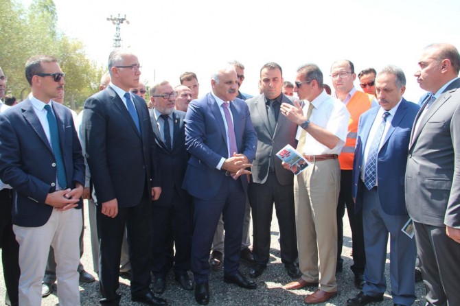 Van Tatvan Karayolu asfalt çalışması başladı