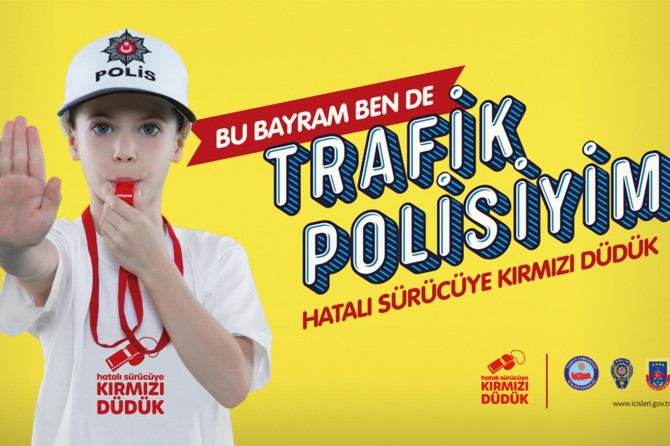 Bayram öncesi vatandaşlar trafik kazalarına karşı bilgilendirildi