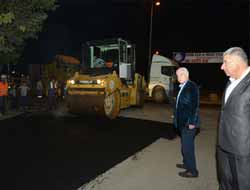 Adana'da Gündüz Trafiği Yoğun Olan 16 Cadde Gece Asfaltlandı