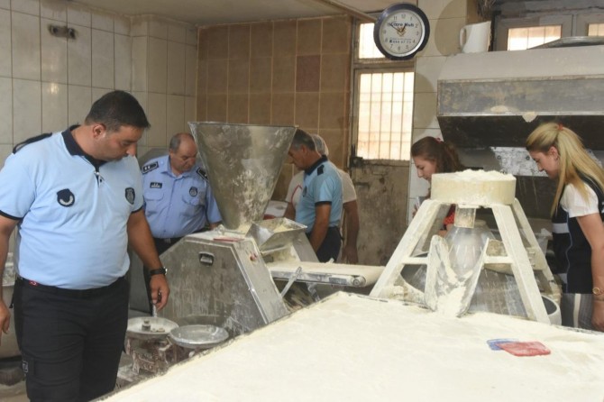 Mardin'de zabıta ekipleri bayram öncesi denetimlerini sıklaştırdı