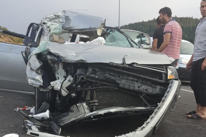 Ankara'da kaza: 1 ölü 3 yaralı