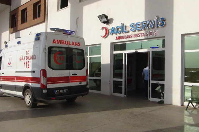 Mardin Nusaybin'de elektrik akımına kapılan işçi yaralandı