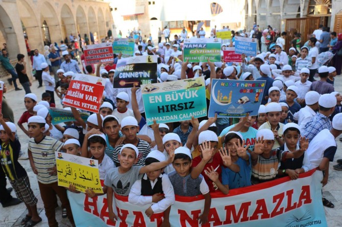 Şanlıurfa’da Hayat Namazla Güzel etkinliği
