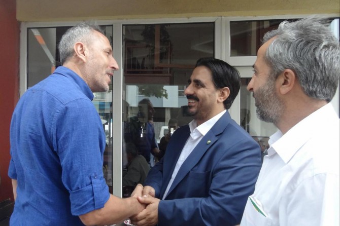 HÜDA PAR heyeti Eskişehir esnafını ziyaret etti