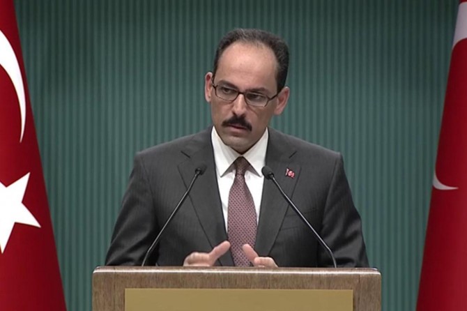 Kalın: Yunanistan uluslararası anlaşmaları çiğnemiştir