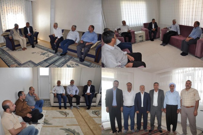 HÜDA PAR’dan şehit ve tutukluların ailelerine ziyaret