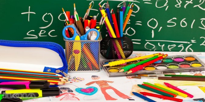 Bir öğrencinin ortalama kırtasiye tutarı 165 TL ile 650 TL arasında
