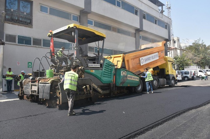 Şahinbey’de asfalt çalışması