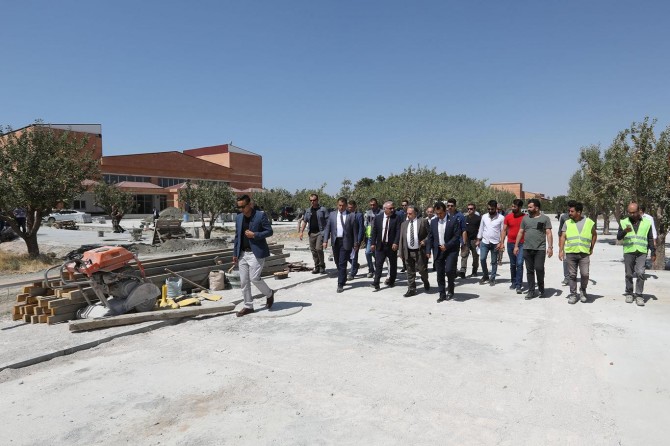 Van'da Fidanlık Parkında sona doğru