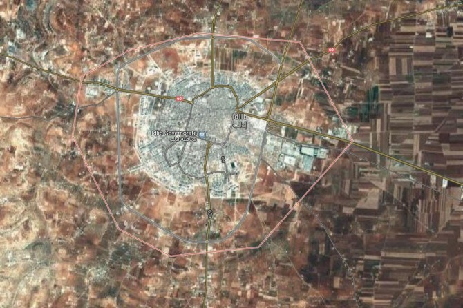 Suriye'de kritik kale İdlib