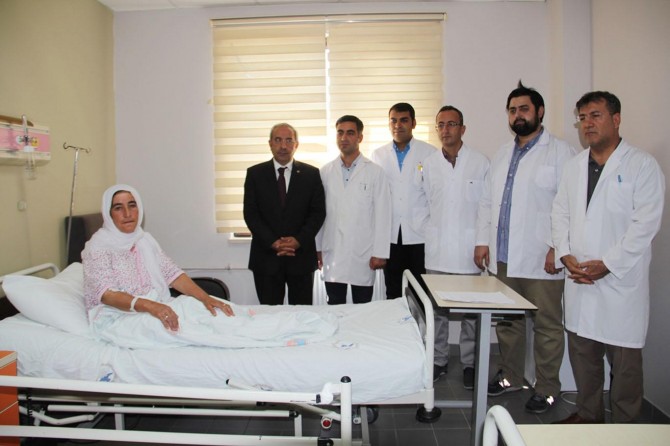 Van’da göz içi tümör ameliyatı yapıldı