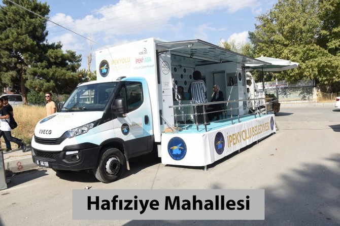 Van'da mobil ipek masa hizmet aracı hayata geçirildi