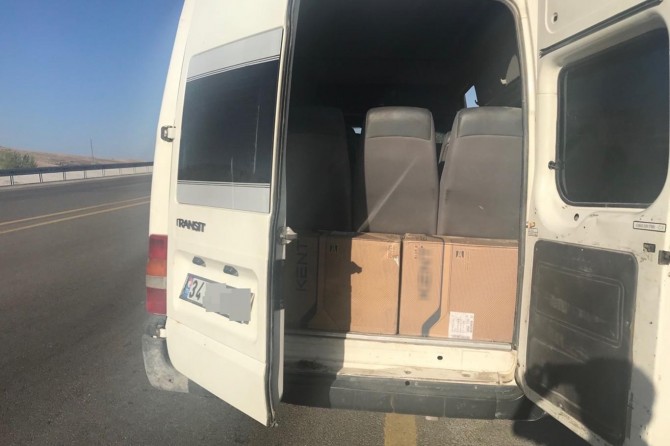 Van'da 5 bin 500 paket kaçak sigara ele geçirildi