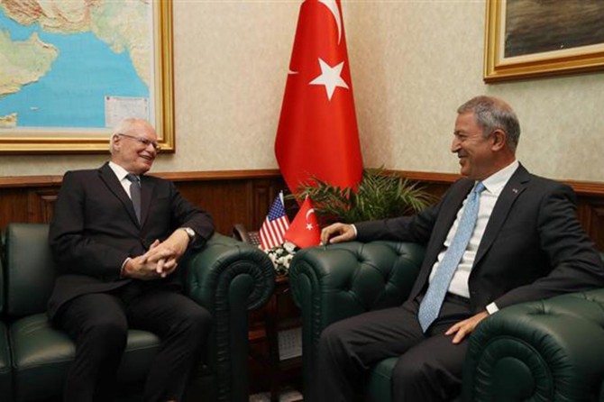 Turkiye's Defense Minister meets with US Syria envoy Jeffrey