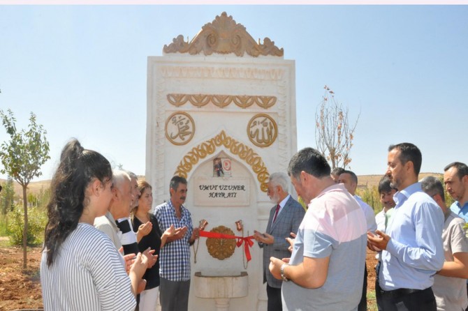 Artuklu kampüsüne çeşme hayratı