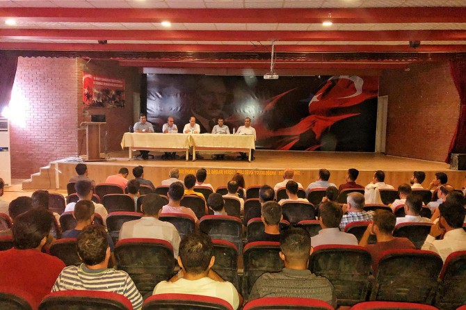 ​Şırnak Silopi’de okul müdürleri toplantı yaptı