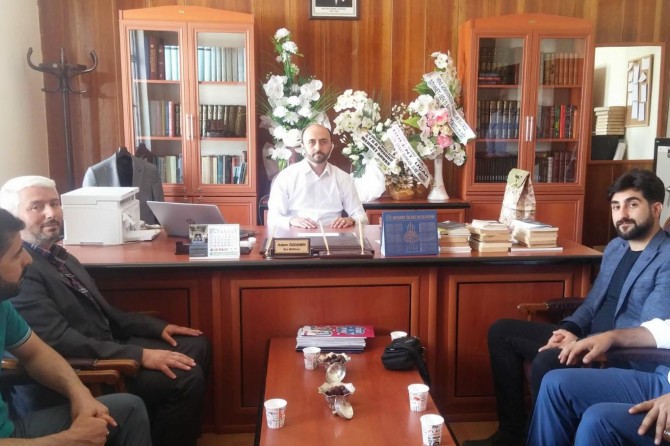HÜDA PAR’dan Doğubayazıt Kaymakamı ve ilçe Müftüsüne ziyaret