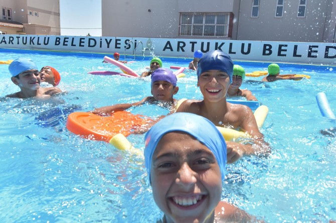Artuklu’da havuz etkinlikleri sona erdi