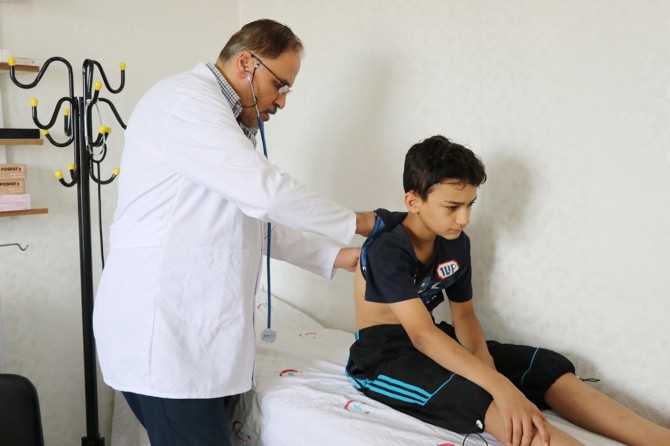 ​Suriyeli doktor kendini hemşerilerine adadı