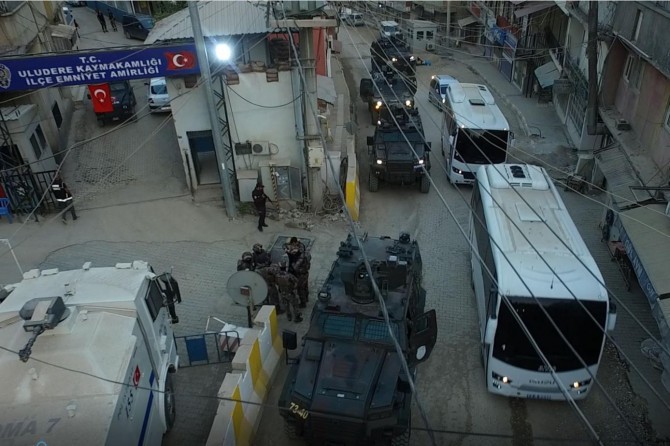 Şırnak Uludere'de uyuşturucu operasyonu: 14 gözaltı
