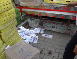 Solhan'da 5 Bin Paket Kaçak Sigara Ele Geçirildi