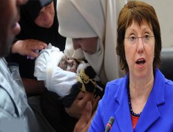 Ashton: Gazze'dekiler de Çocuk!